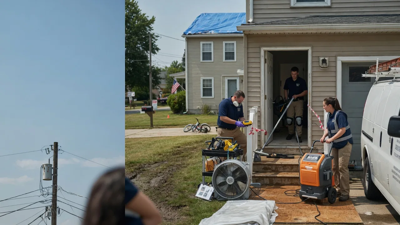 Water Damage Repair in Fords, NJ near me